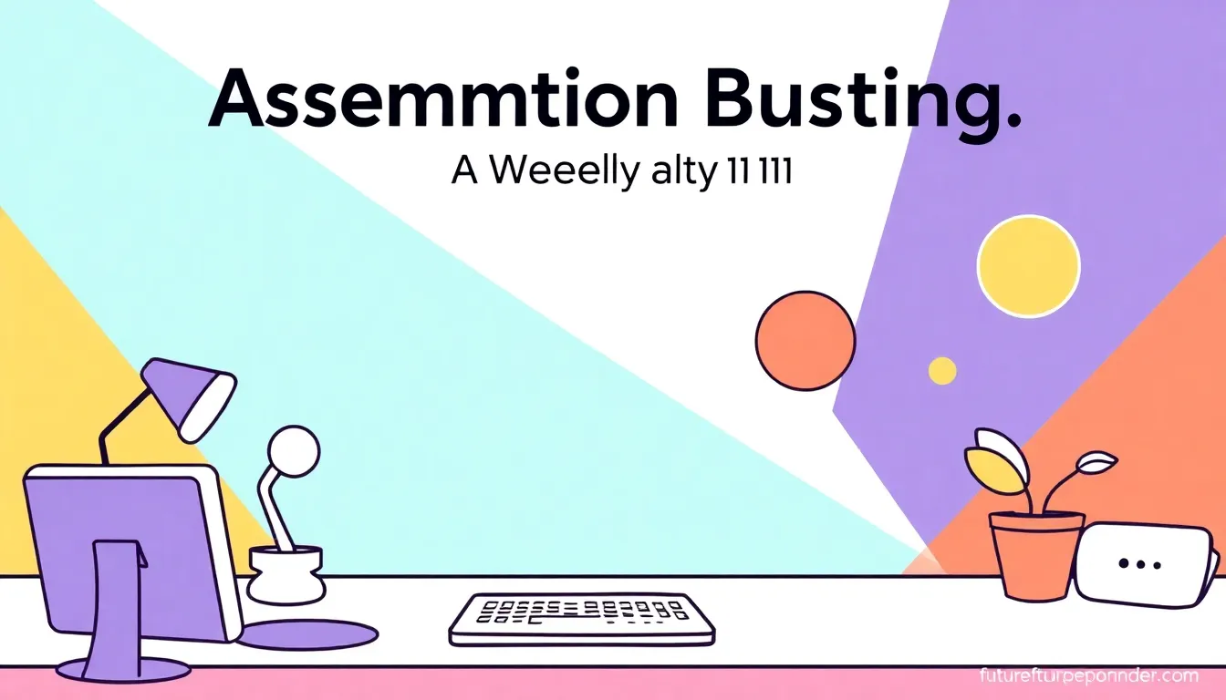 Assumption Busting: A Weekly Ritual