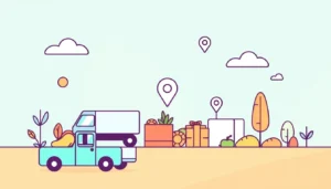 When Deliveries Stop: Local Sourcing Map